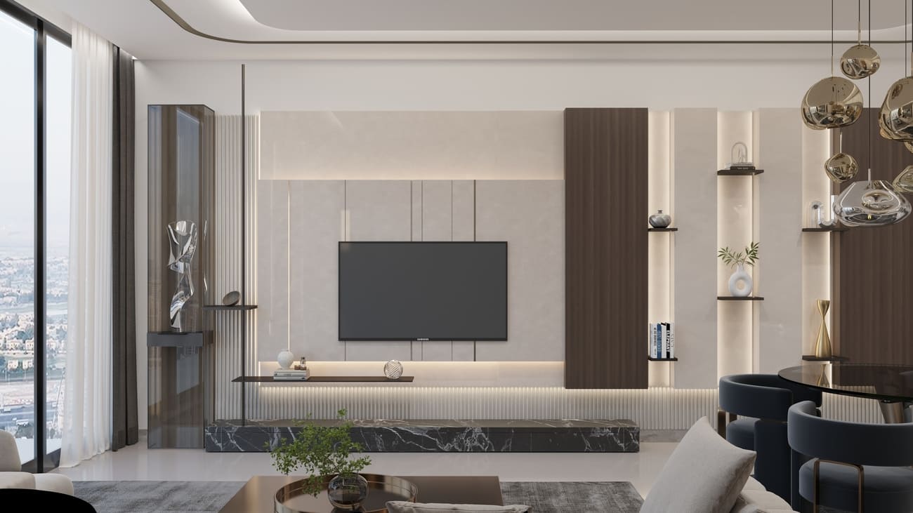 Samana Barari Lagoons, image 8 of 10. Render supplied by developer.