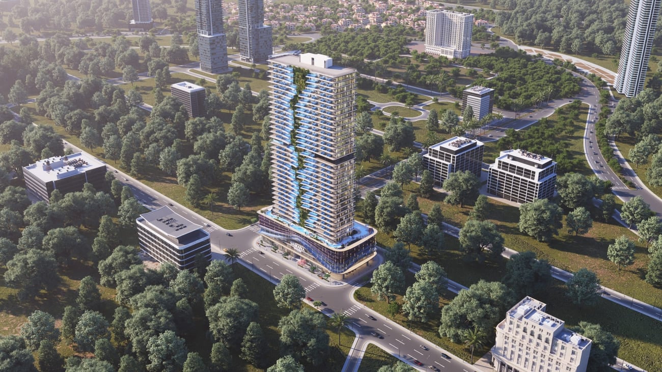 Samana Barari Lagoons, image 3 of 10. Render supplied by developer.