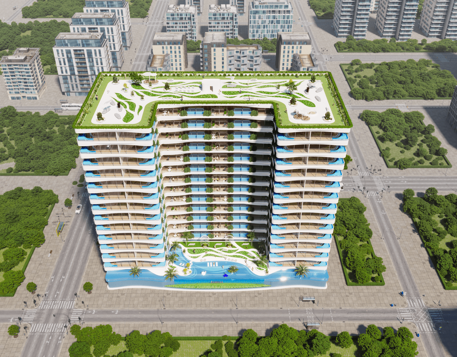 Ivy Gardens by Samana, image 2 of 18. Render supplied by developer.