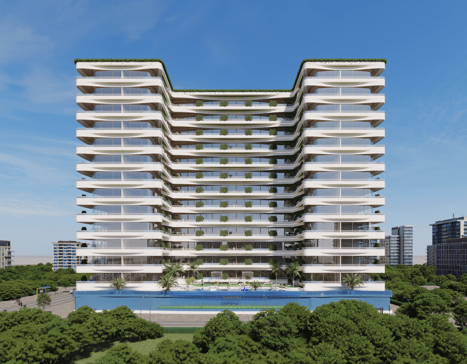 Ivy Gardens by Samana, image 3 of 18. Render supplied by developer.