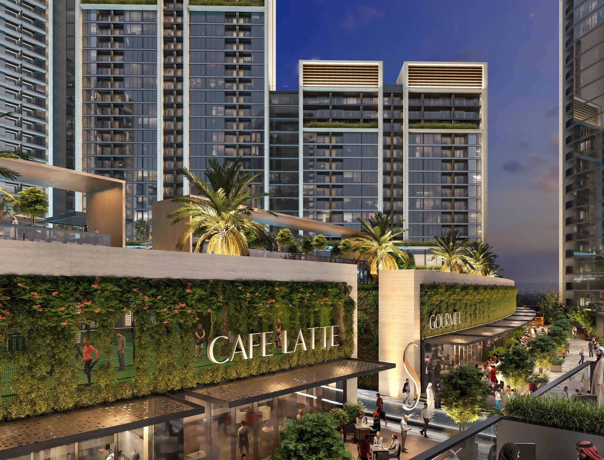 Sobha Orbis, image 1 of 9. Render supplied by developer.