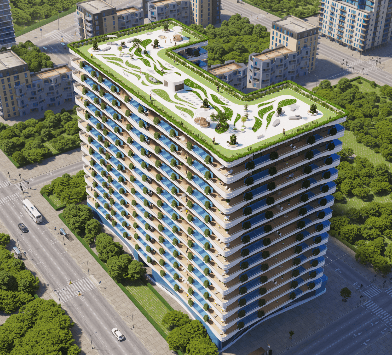 Ivy Gardens by Samana, image 5 of 18. Render supplied by developer.