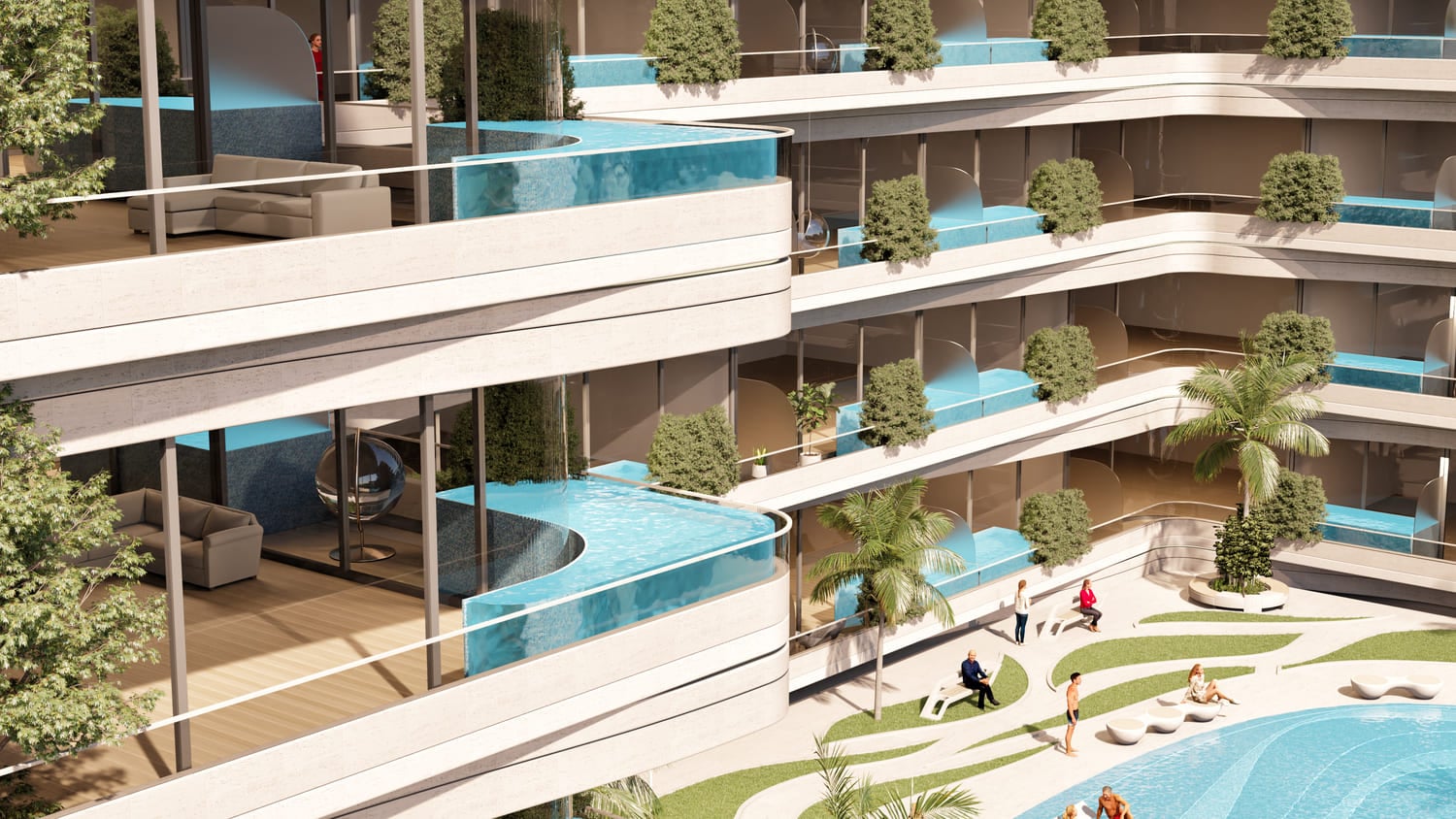 Ivy Gardens by Samana, image 8 of 18. Render supplied by developer.