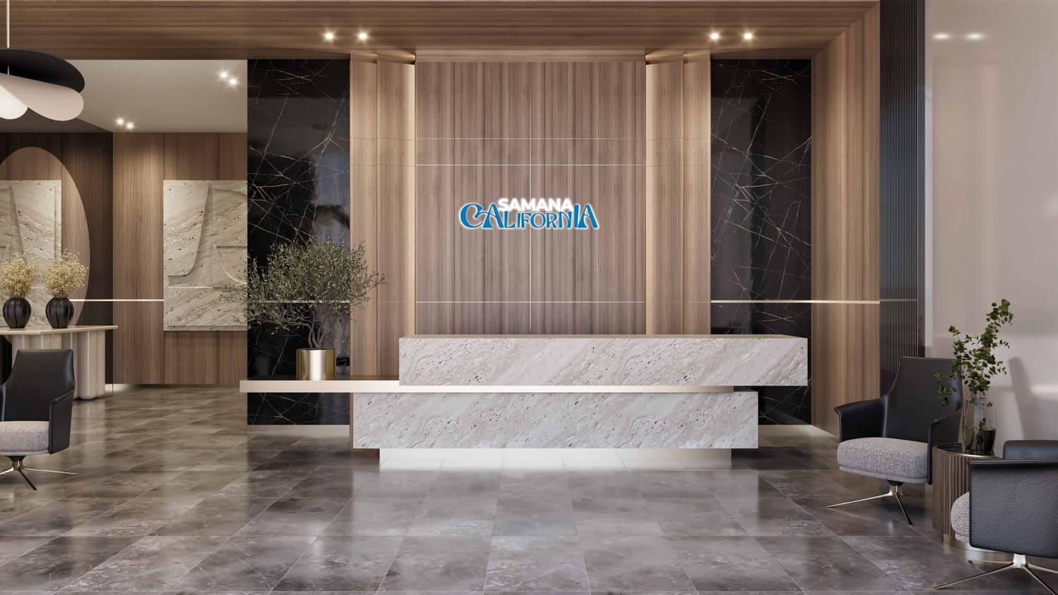 Samana California, image 18 of 18. Render supplied by developer.