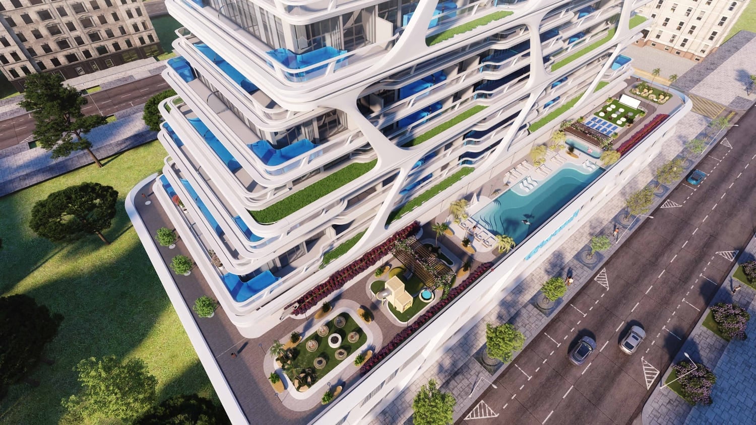 Samana California, image 1 of 18. Render supplied by developer.
