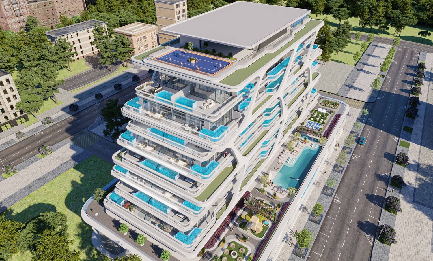 Samana California, image 2 of 18. Render supplied by developer.
