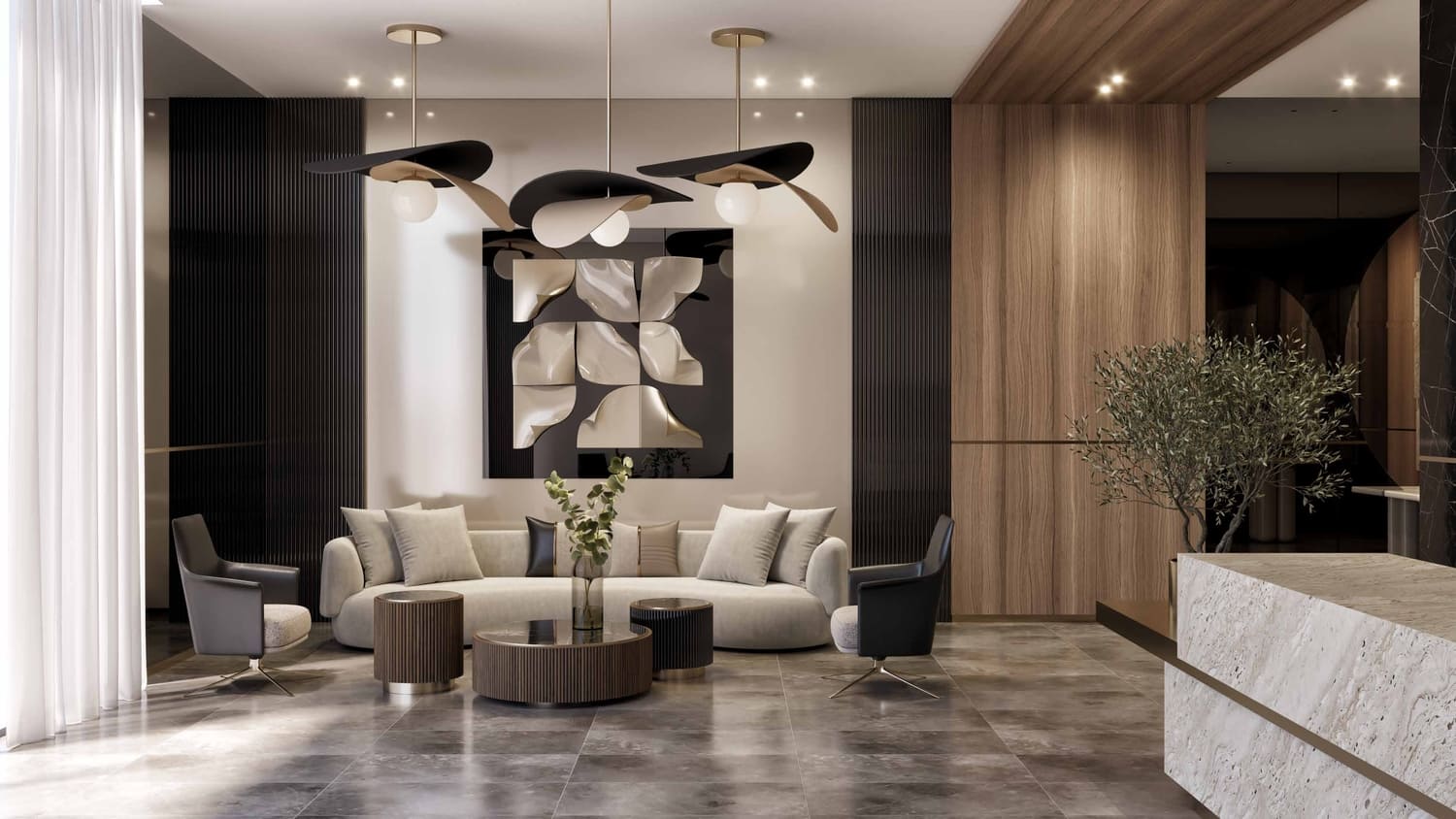 Samana California, image 15 of 18. Render supplied by developer.