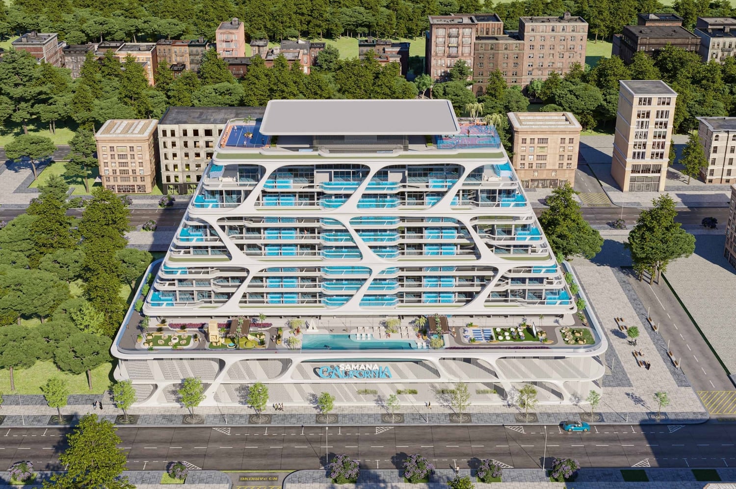 Samana California, image 4 of 18. Render supplied by developer.