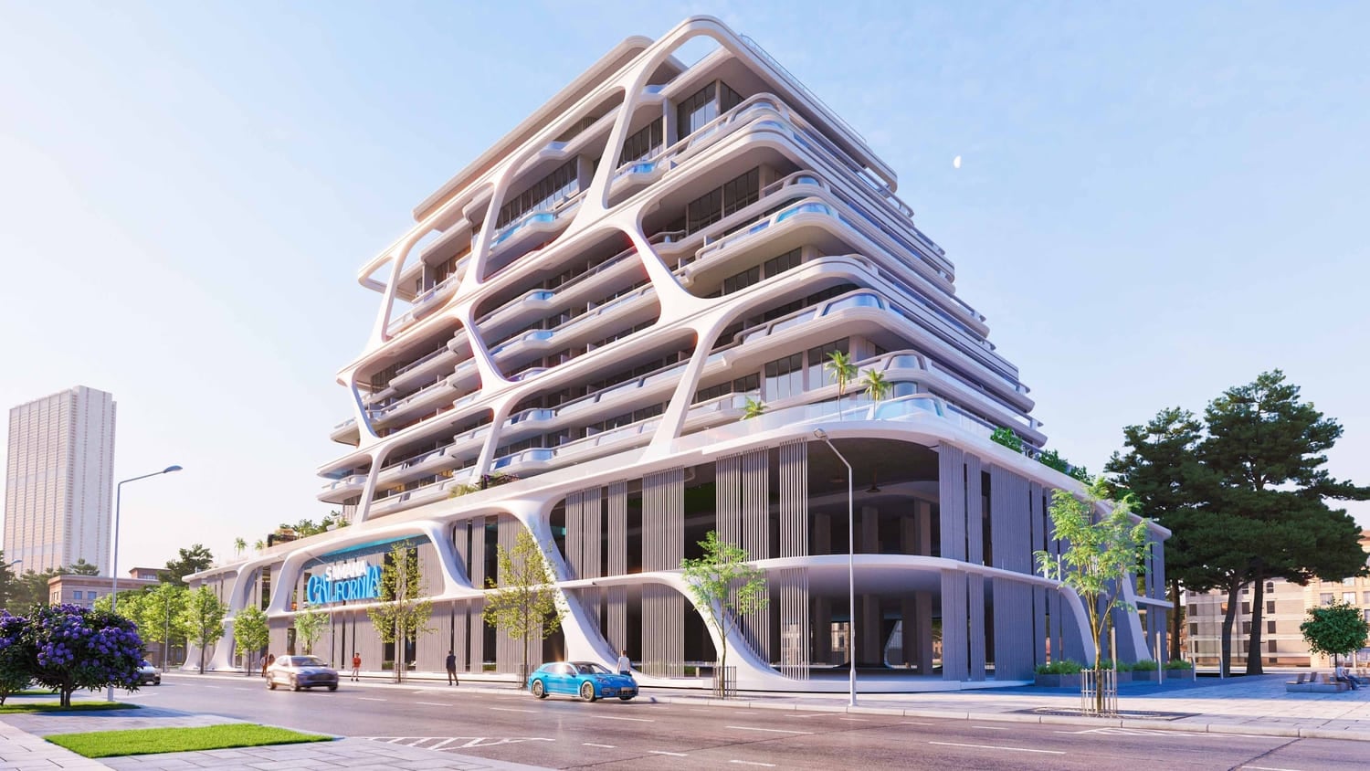 Samana California, image 5 of 18. Render supplied by developer.