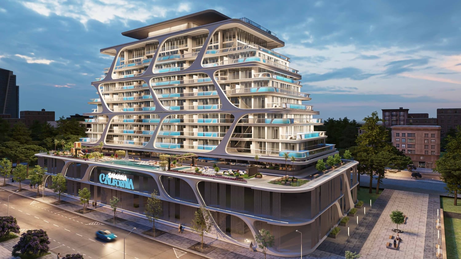 Samana California, image 6 of 18. Render supplied by developer.