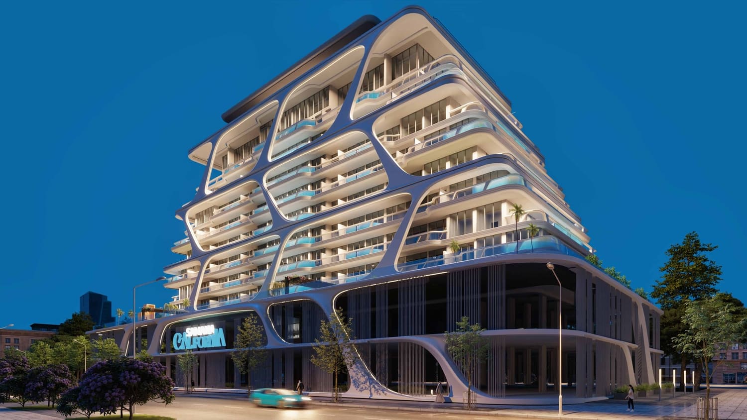 Samana California, image 8 of 18. Render supplied by developer.