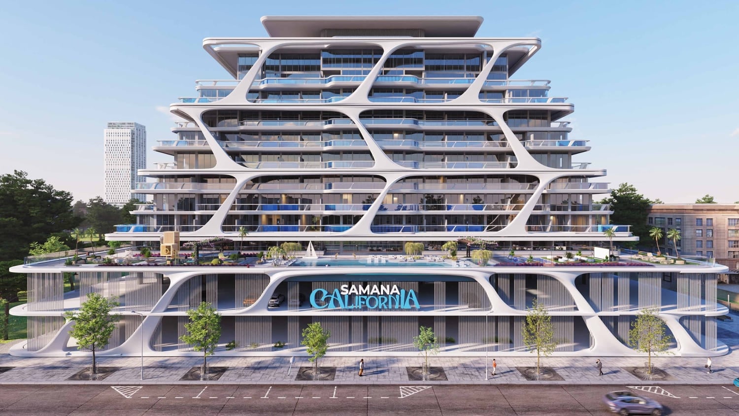 Samana California, image 10 of 18. Render supplied by developer.