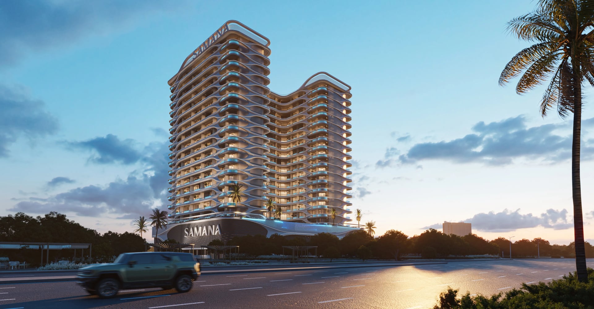 Samana Boulevard Heights, image 1 of 30. Render supplied by developer.