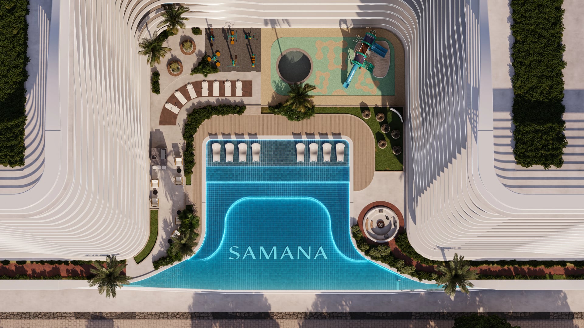 Samana Boulevard Heights, image 2 of 30. Render supplied by developer.