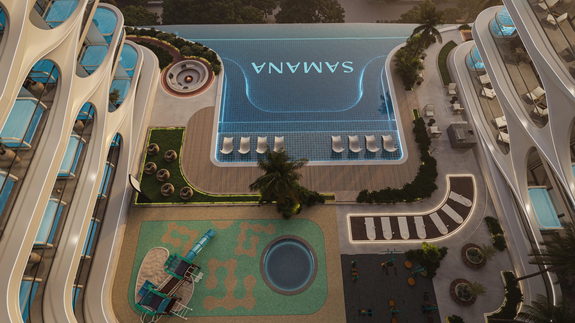 Samana Boulevard Heights, image 3 of 30. Render supplied by developer.