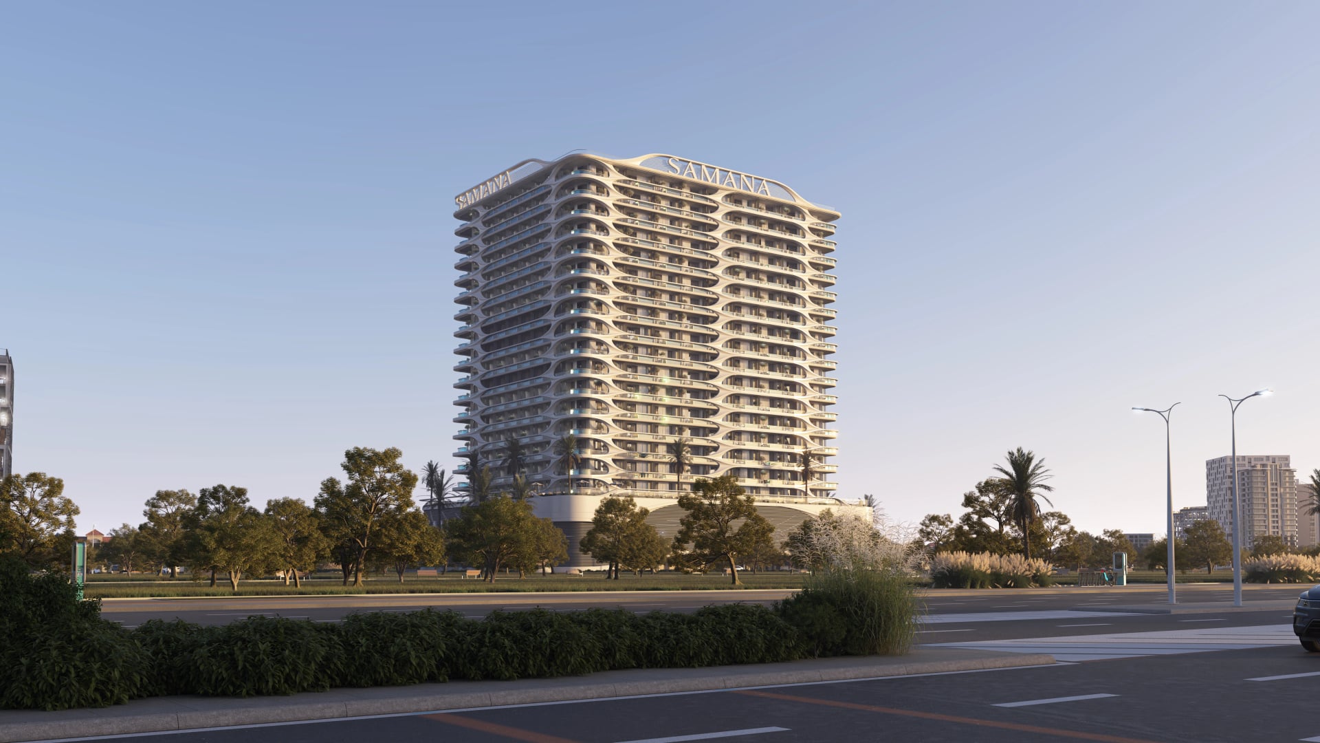 Samana Boulevard Heights, image 10 of 30. Render supplied by developer.