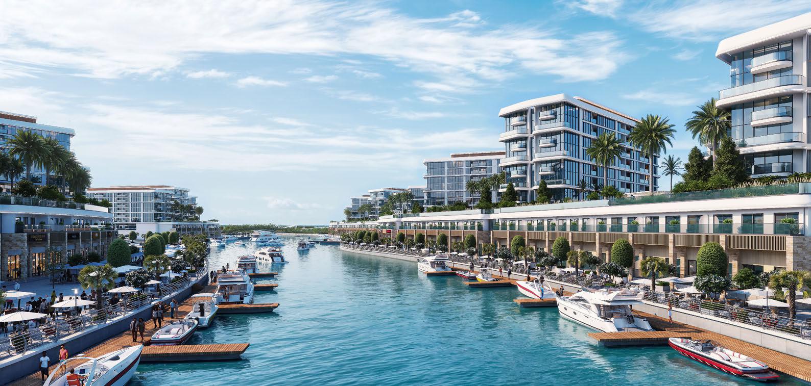 Bayside Marina Residences by Sobha, image 4 of 10. Render supplied by developer.