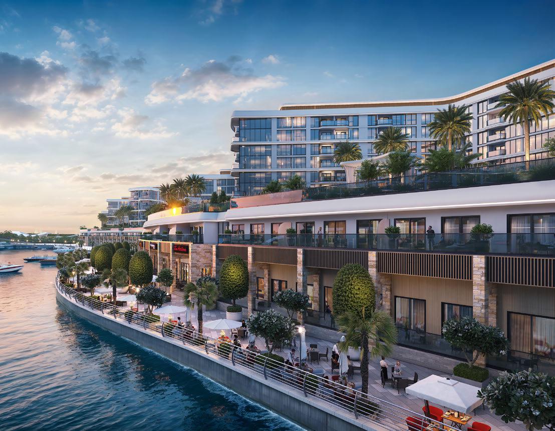 Bayside Marina Residences by Sobha, image 6 of 10. Render supplied by developer.
