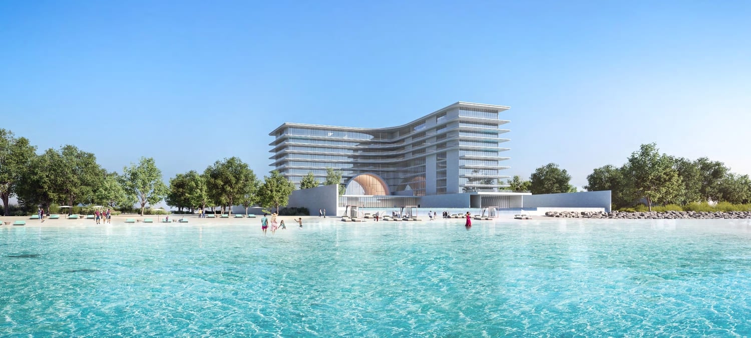 Armani Beach Residence by ARADA, image 3 of 36. Render supplied by developer.