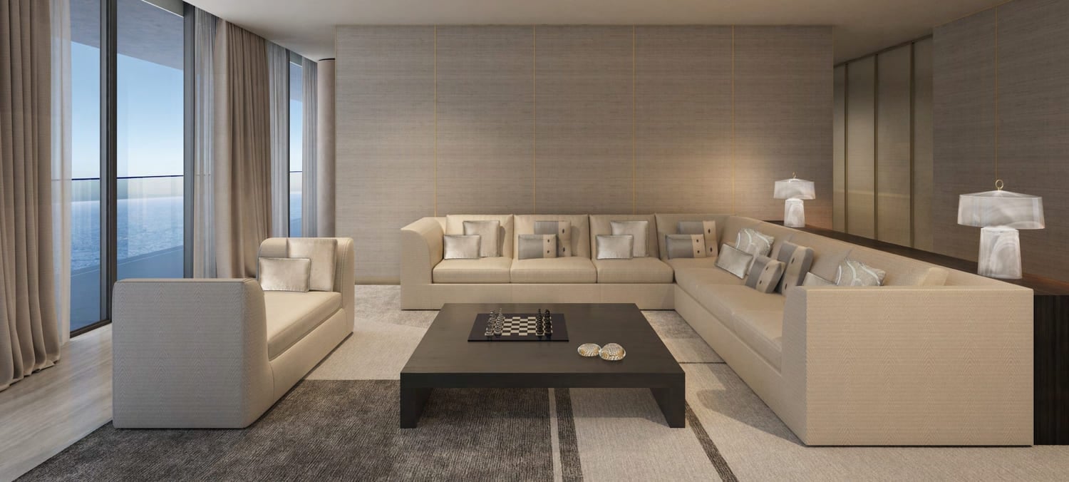 Armani Beach Residence by ARADA, image 16 of 36. Render supplied by developer.