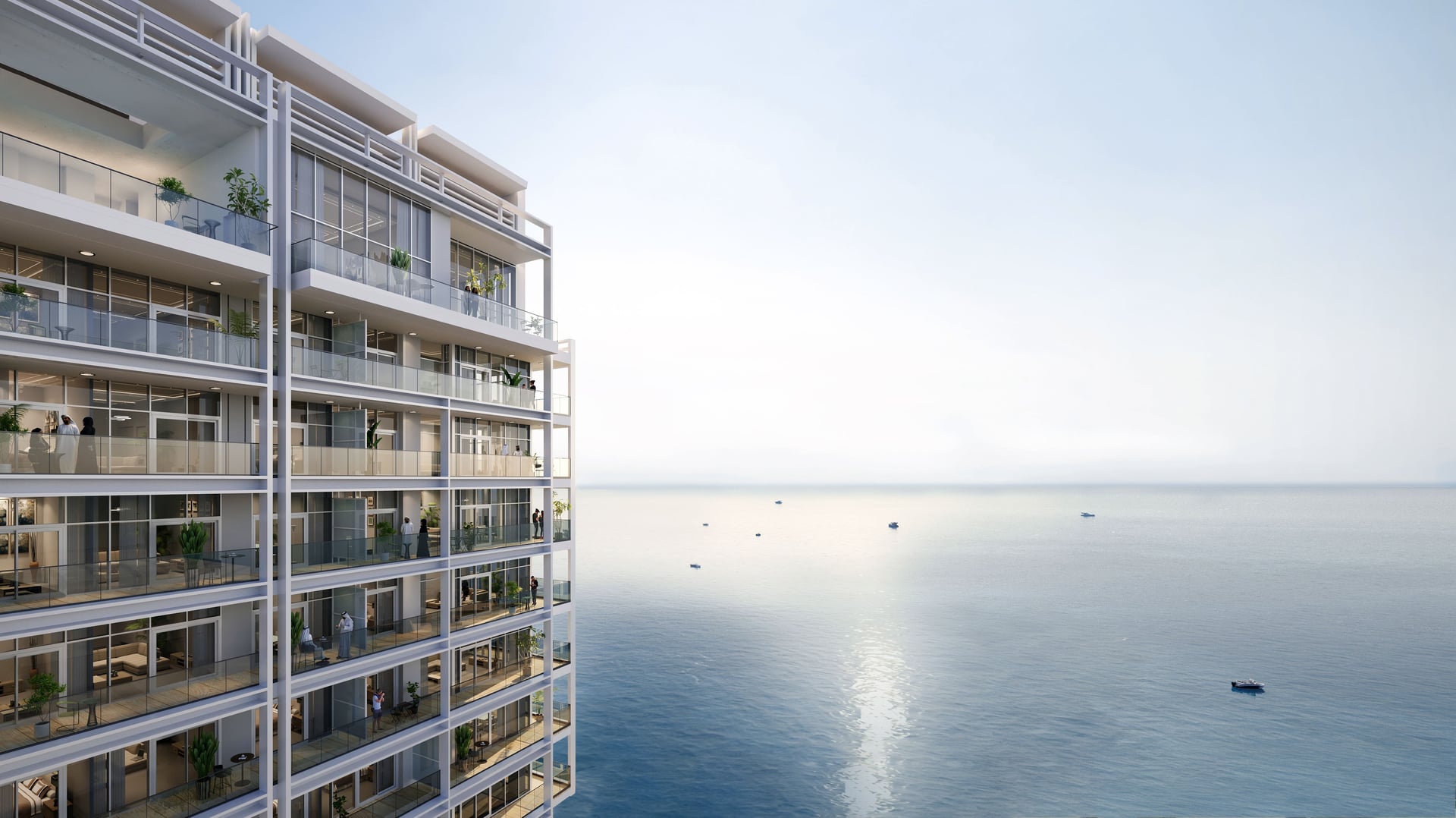 Cape Hayat by RAK Properties, image 1 of 16. Render supplied by developer.