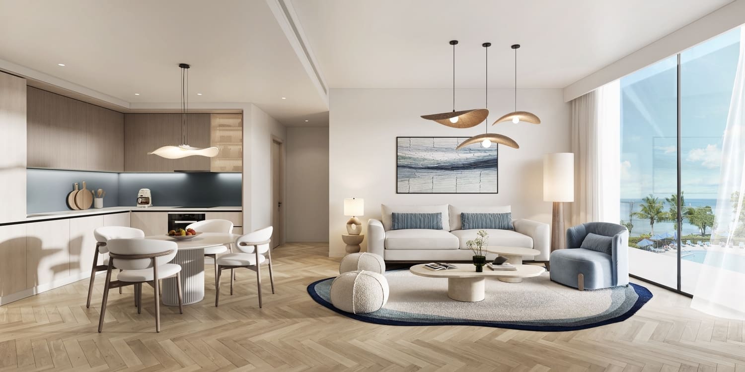 Rosso Bay Residences by Aldar, image 4 of 9. Render supplied by developer.