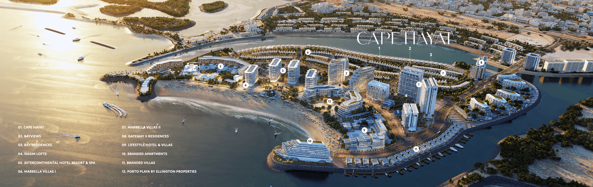 Cape Hayat by RAK Properties, image 16 of 16. Render supplied by developer.