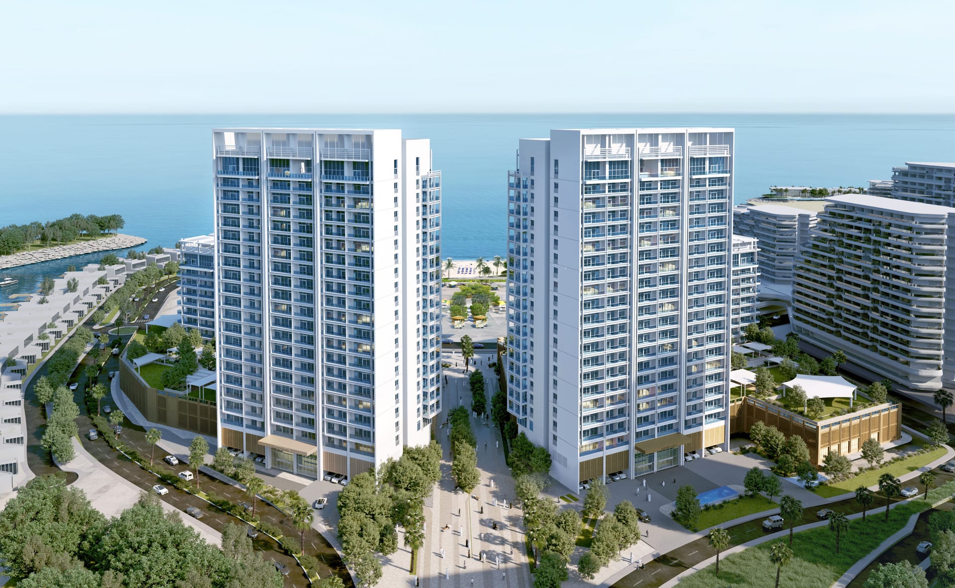 Cape Hayat by RAK Properties, image 3 of 16. Render supplied by developer.