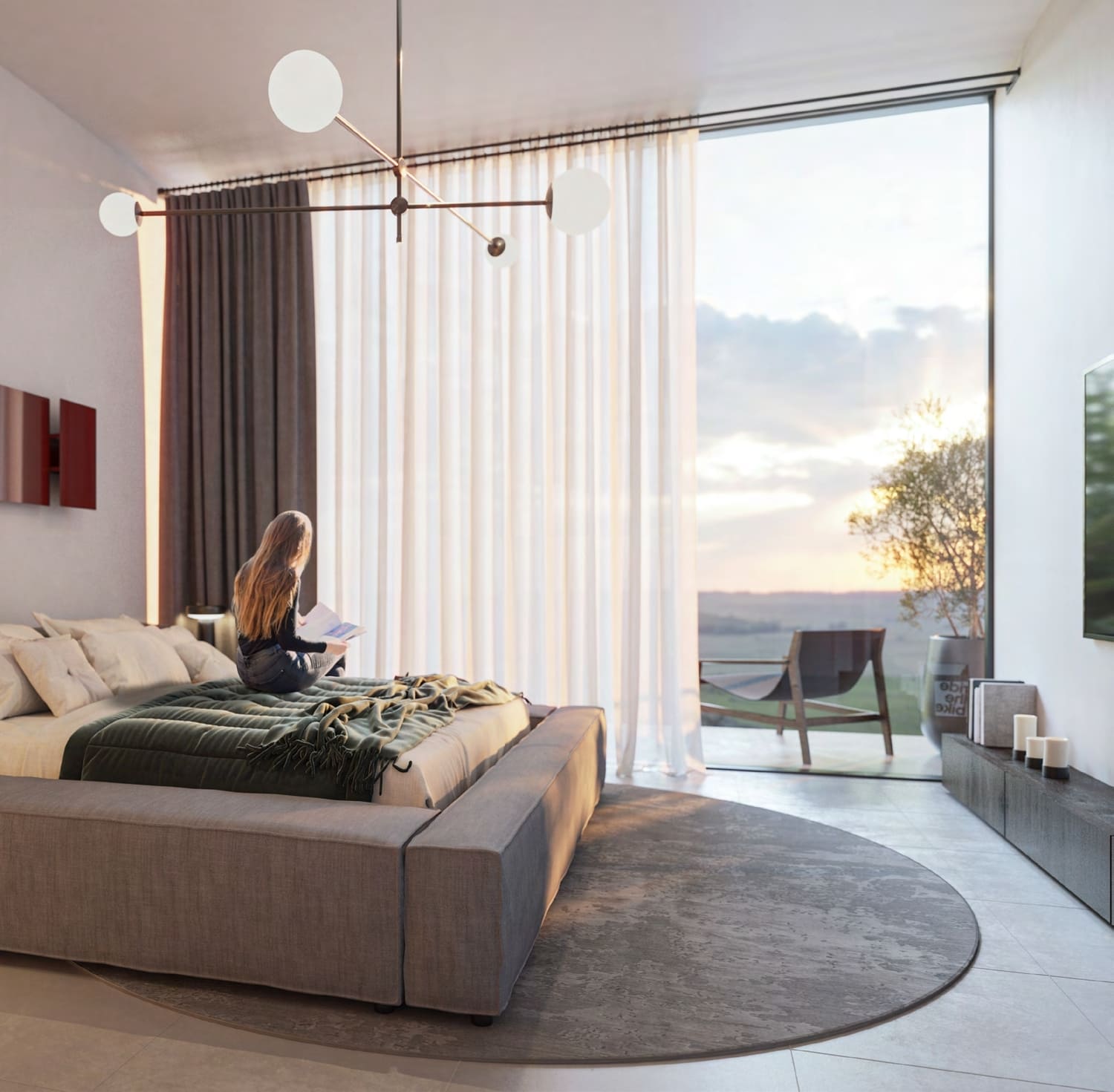 Nesba 2 Aljada by ARADA, image 5 of 6. Render supplied by developer.