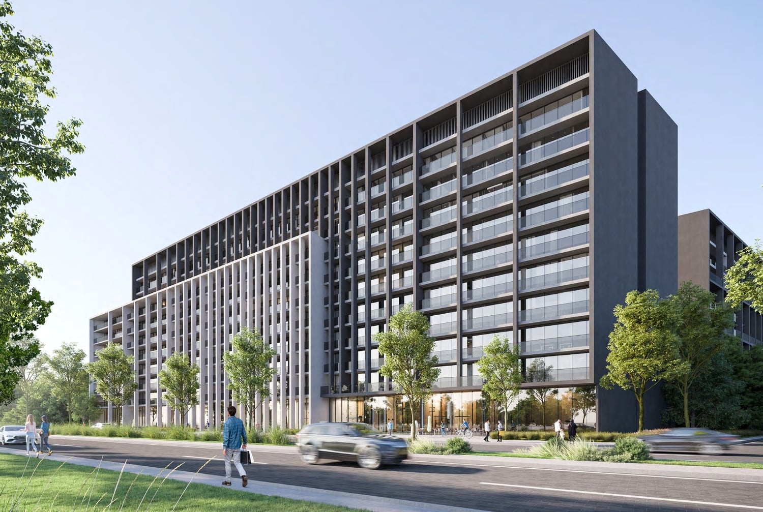 Nesba 3 by ARADA, image 1 of 7. Render supplied by developer.