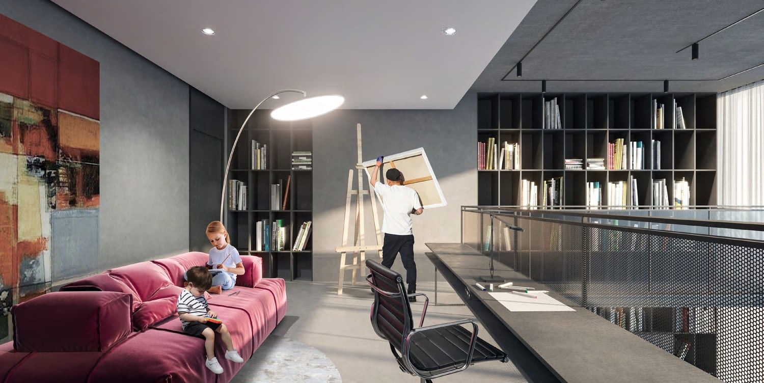 il teatro Residences 1 and 2 by ARADA, image 11 of 12. Render supplied by developer.