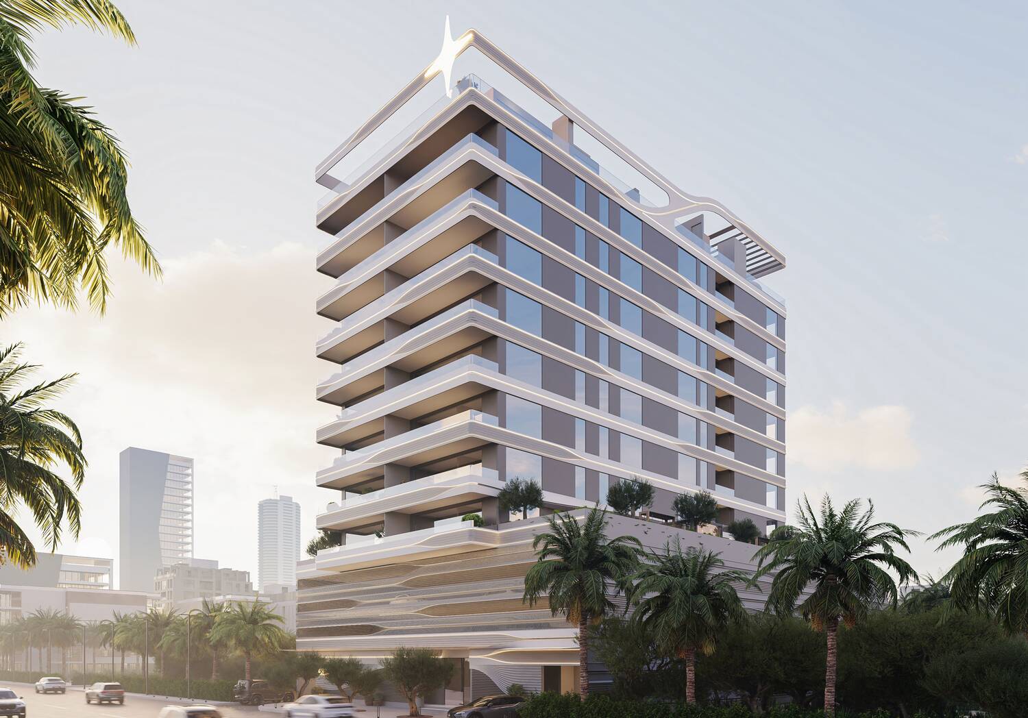 Jardin Astral by Galaxy Realty, image 1 of 15. Render supplied by developer.