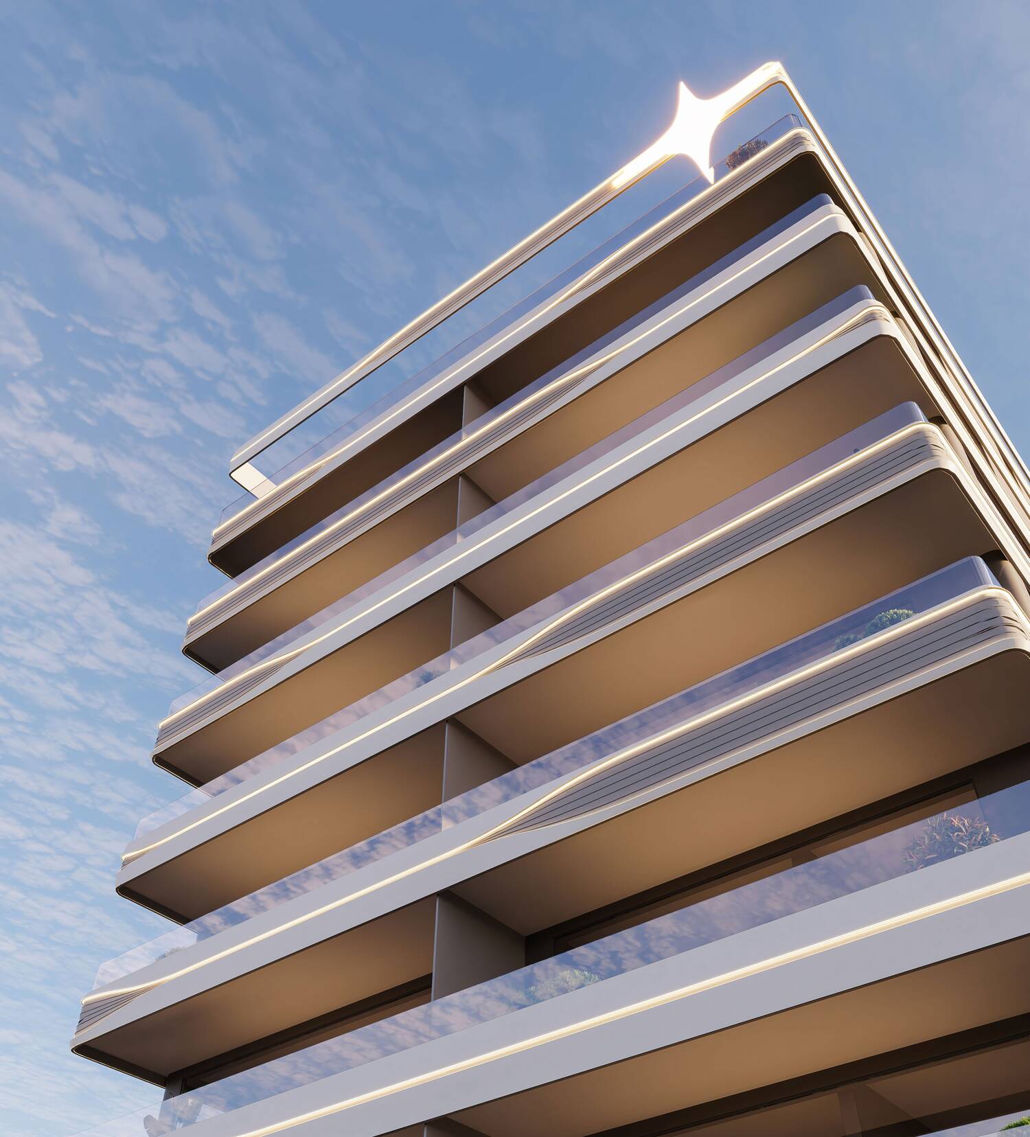 Jardin Astral by Galaxy Realty, image 2 of 15. Render supplied by developer.
