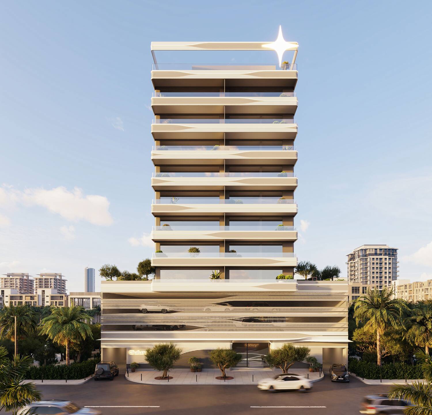 Jardin Astral by Galaxy Realty, image 3 of 15. Render supplied by developer.