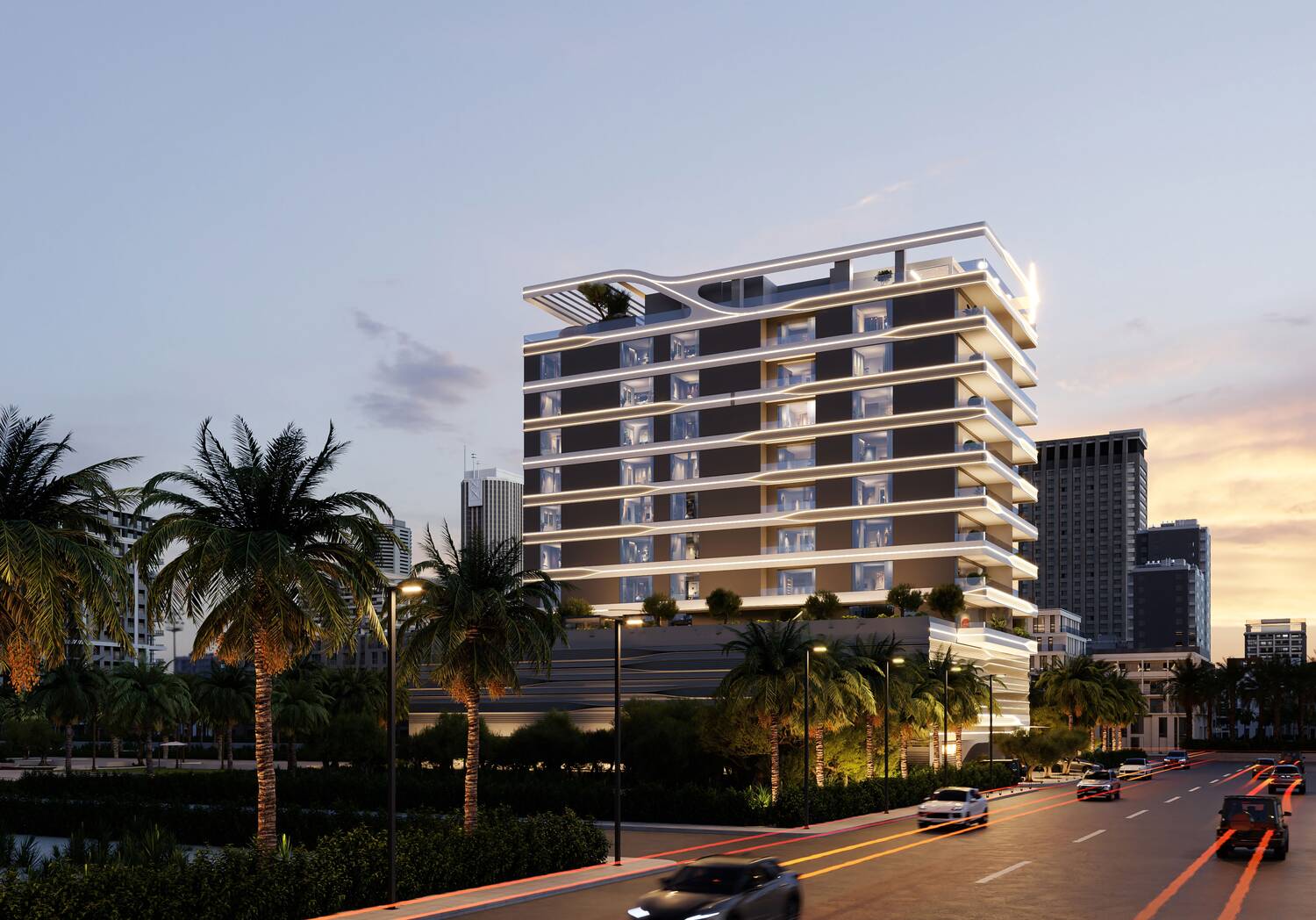 Jardin Astral by Galaxy Realty, image 4 of 15. Render supplied by developer.