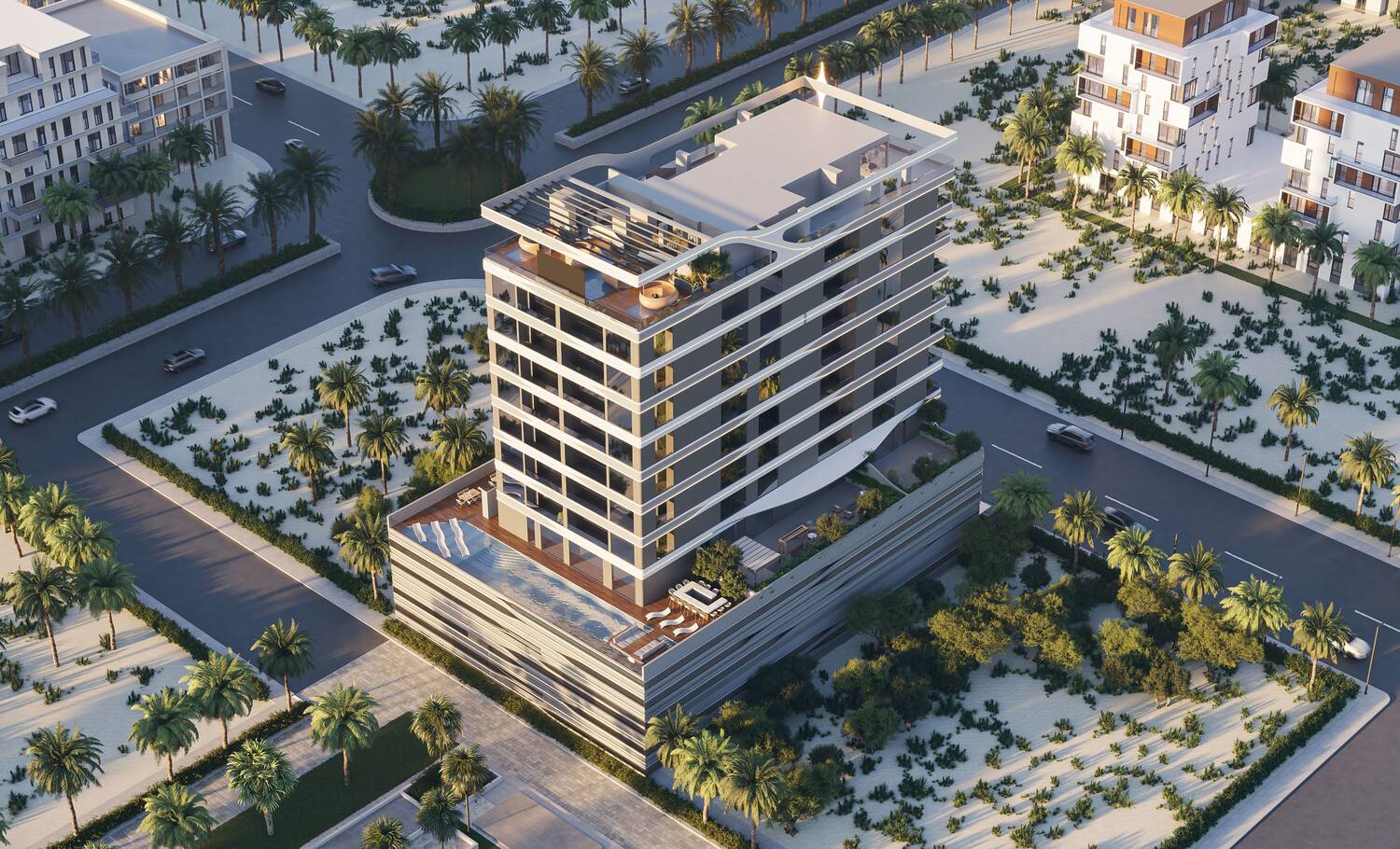 Jardin Astral by Galaxy Realty, image 6 of 15. Render supplied by developer.