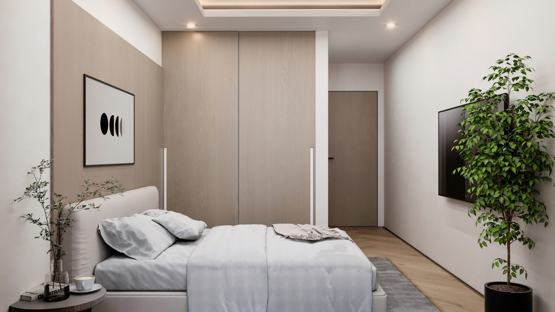 Alef Noon Residence by Al Bait Al Duwaliy, image 1 of 7. Render supplied by developer.