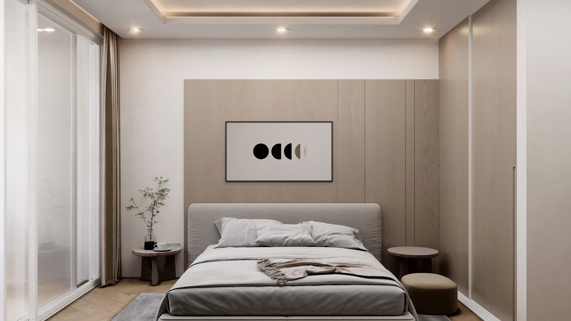 Alef Noon Residence by Al Bait Al Duwaliy, image 2 of 7. Render supplied by developer.