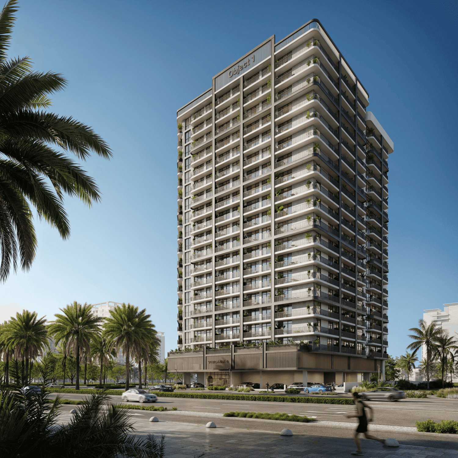 VERDAN1A 4 by Object One, image 1 of 11. Render supplied by developer.