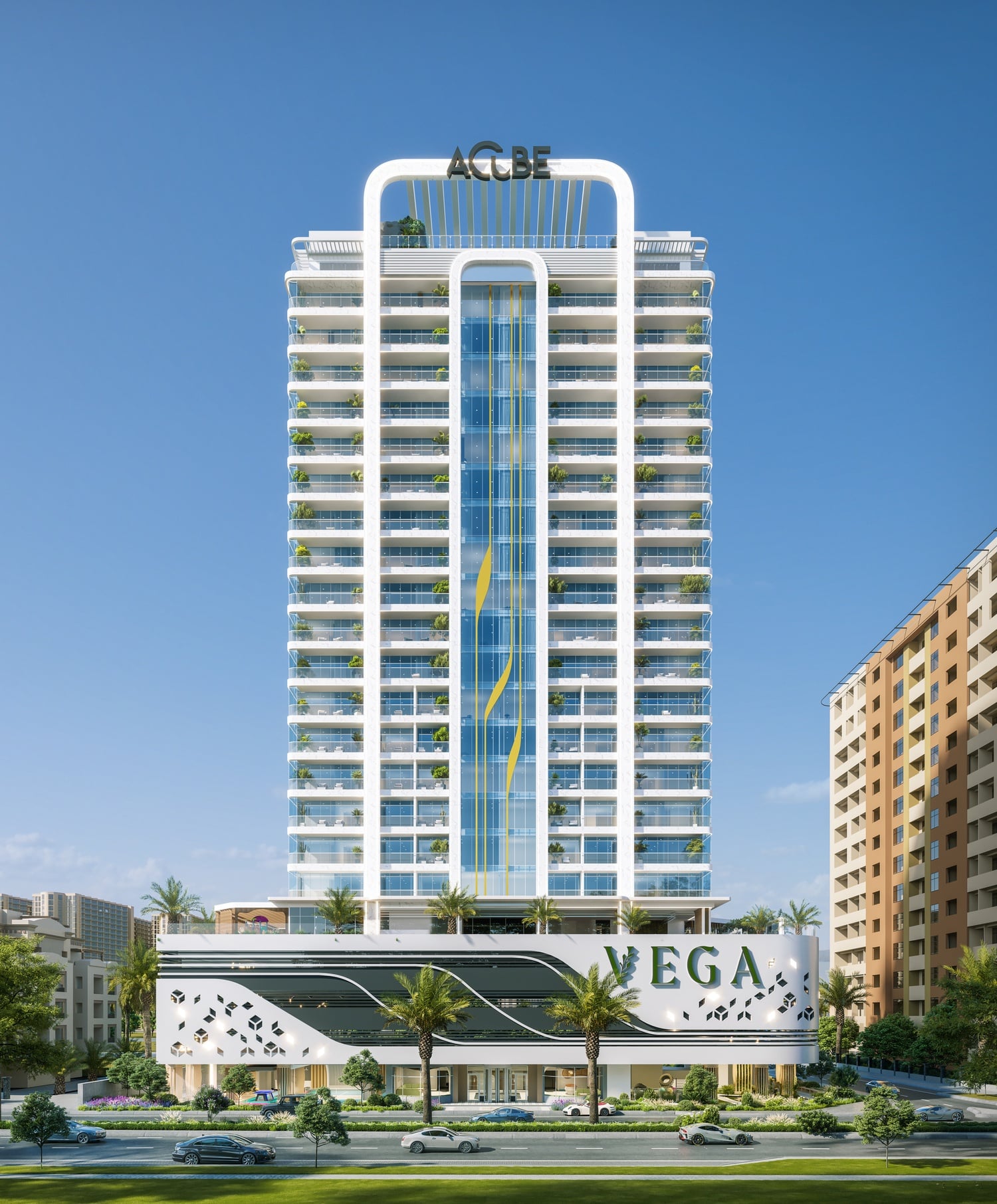 Vega by Acube Development, image 4 of 22. Render supplied by developer.