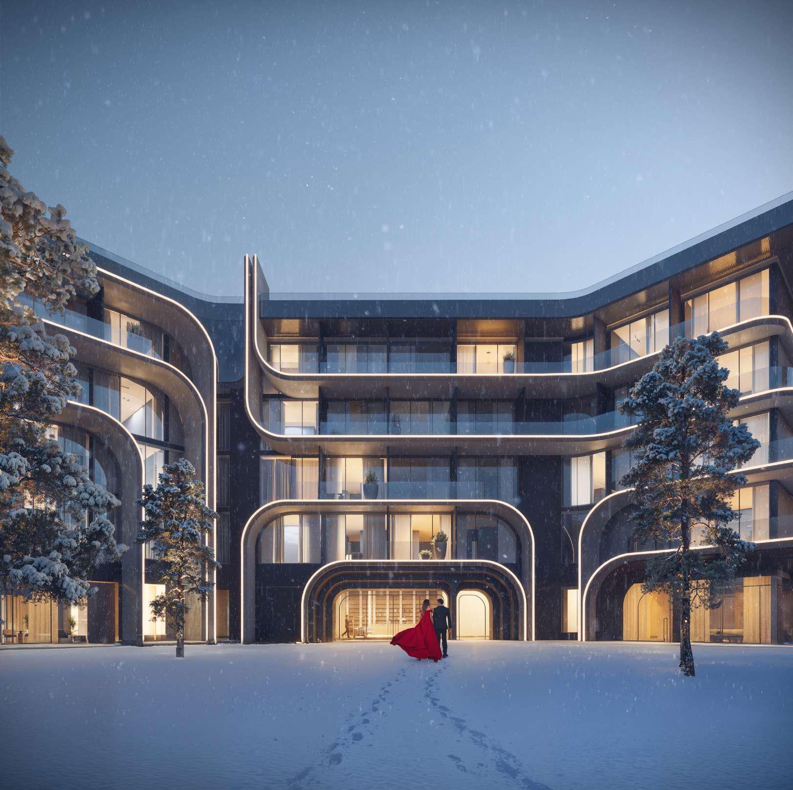 Hotel London by The Heart of Europe, image 3 of 8. Render supplied by developer.