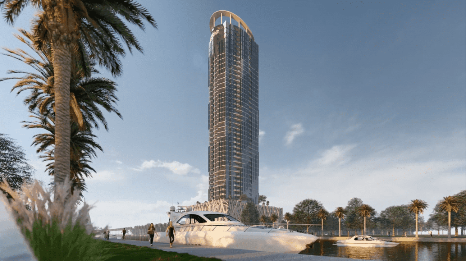 Renad Tower by Tiger, Al Reem Island. Render supplied by developer.