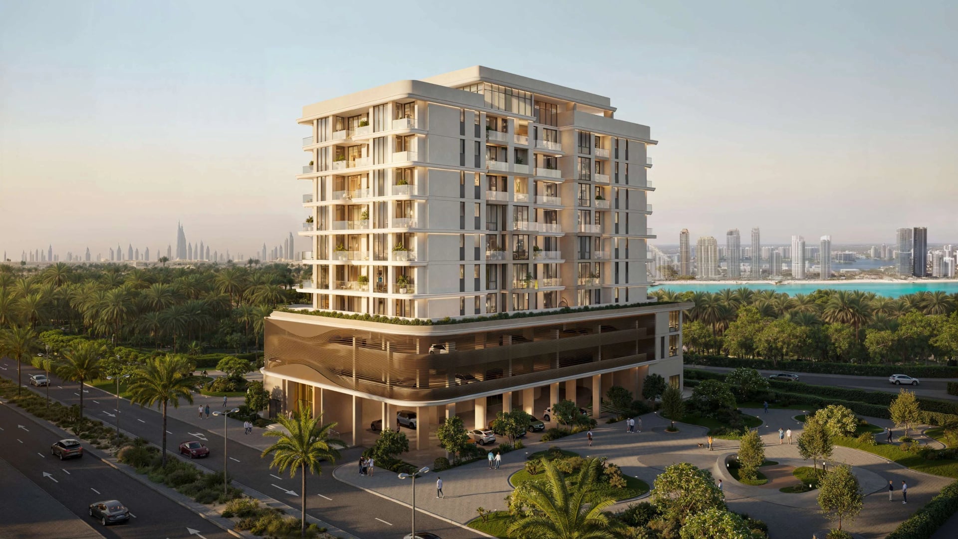 FLU1D One by Object One, Dubai Islands. Render supplied by developer.
