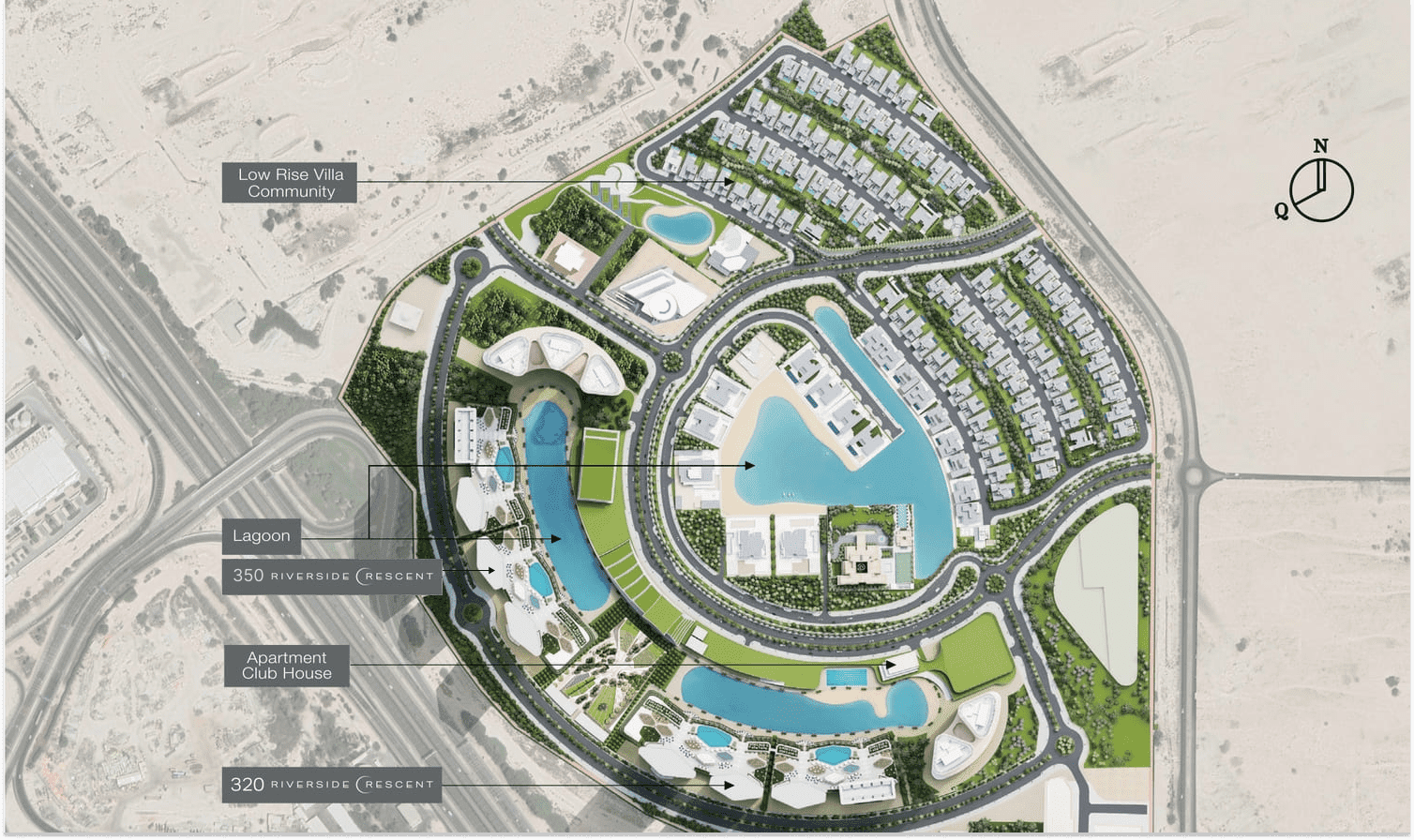 350 Riverside Crescent by Sobha, image 6 of 6. Render supplied by developer.