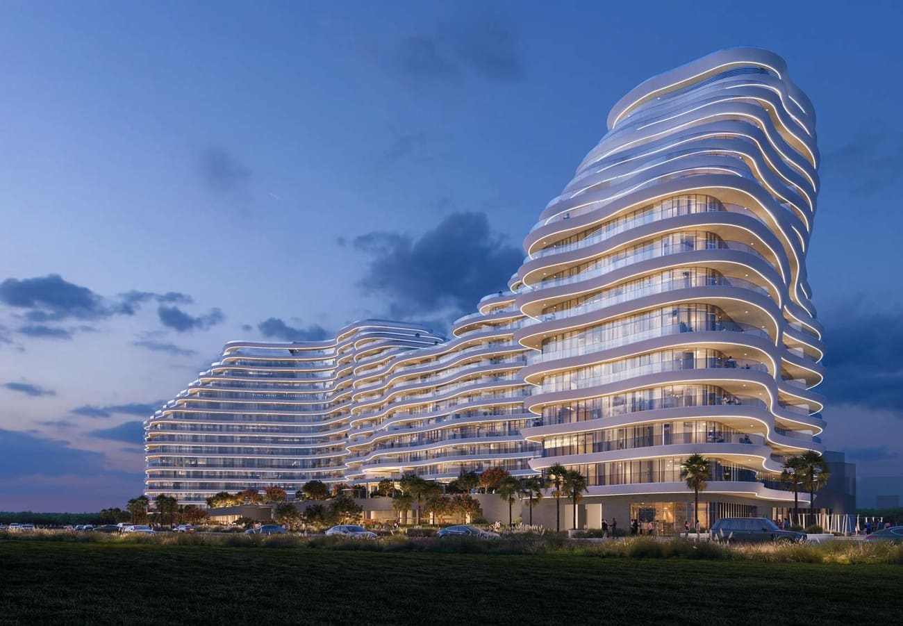 La Mazzoni by The Luxe Developers, Al Marjan Island. Render supplied by developer.