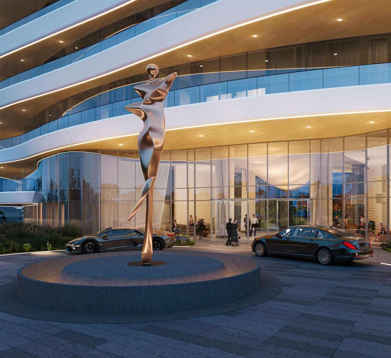 La Mazzoni by The Luxe Developers, image 2 of 14. Render supplied by developer.