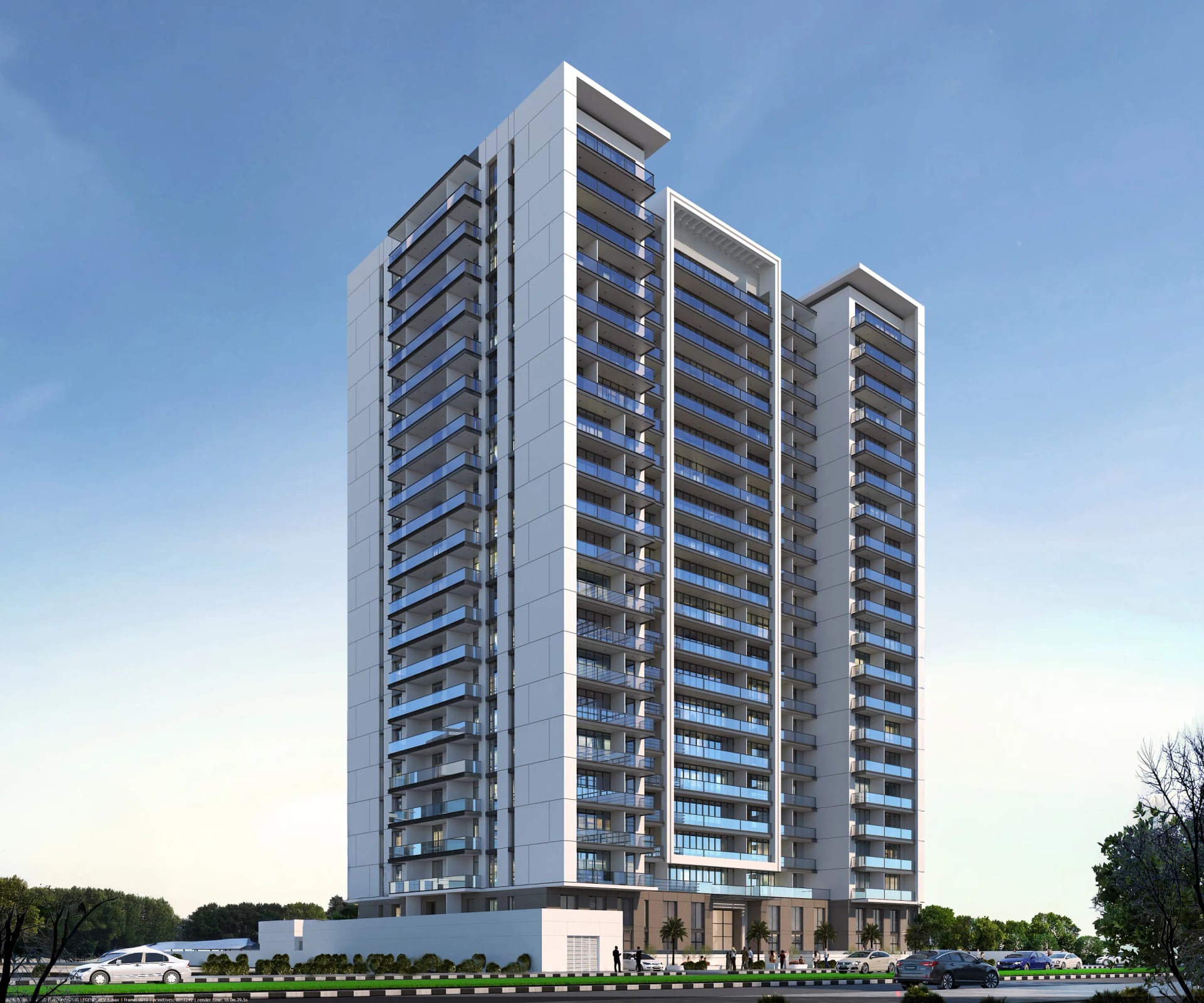 Living Legends Phase 5 by Amer Al Ghurair Real Estate Development, image 1 of 8. Render supplied by developer.