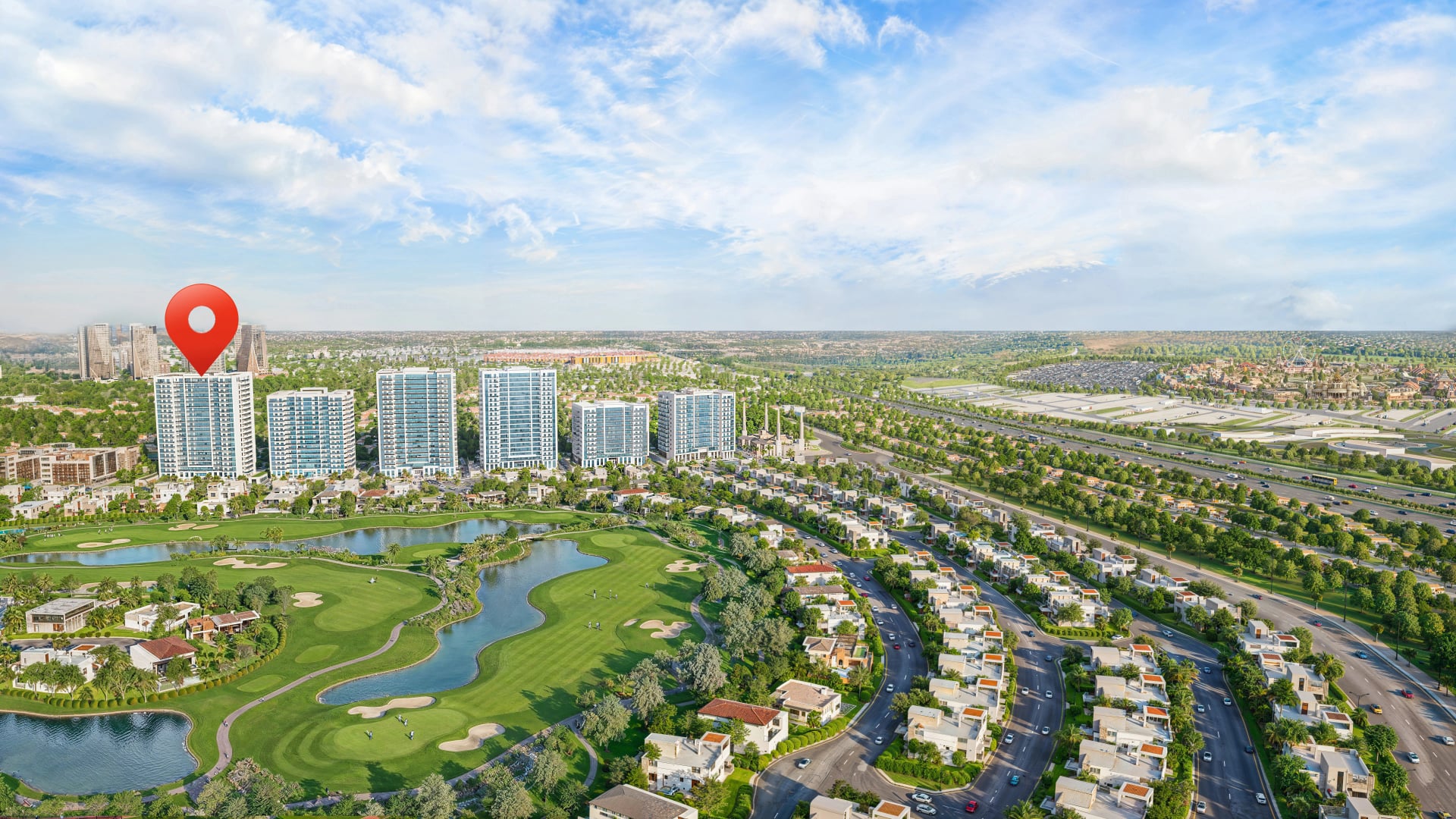Living Legends Phase 5 by Amer Al Ghurair Real Estate Development, image 7 of 8. Render supplied by developer.