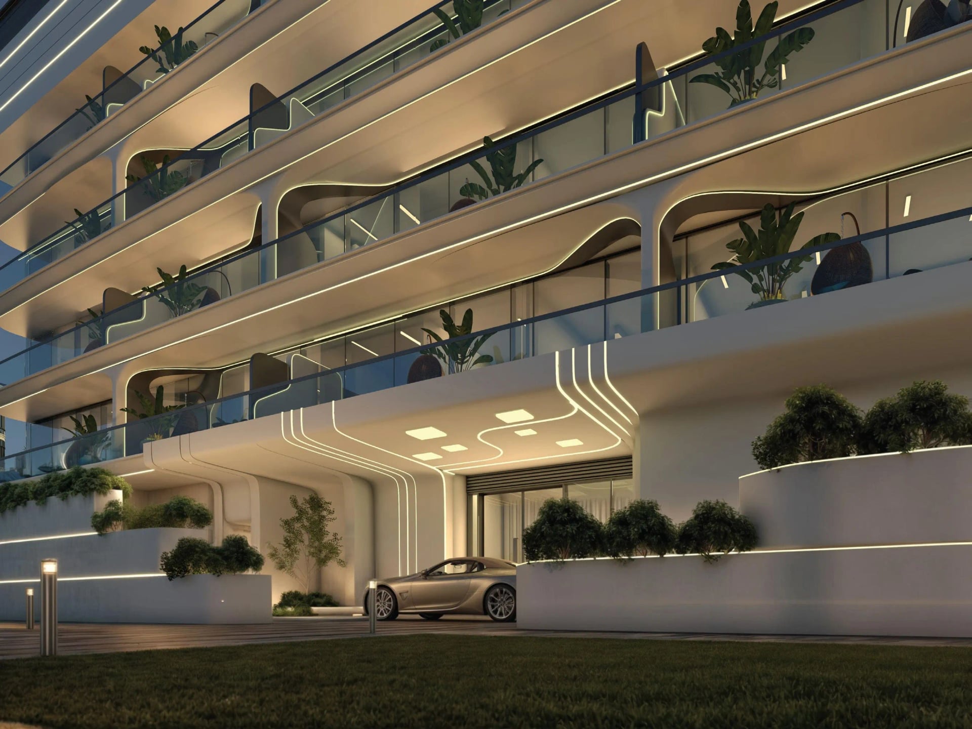 Divine Elements by Takmeel Real Estate Development, image 4 of 7. Render supplied by developer.