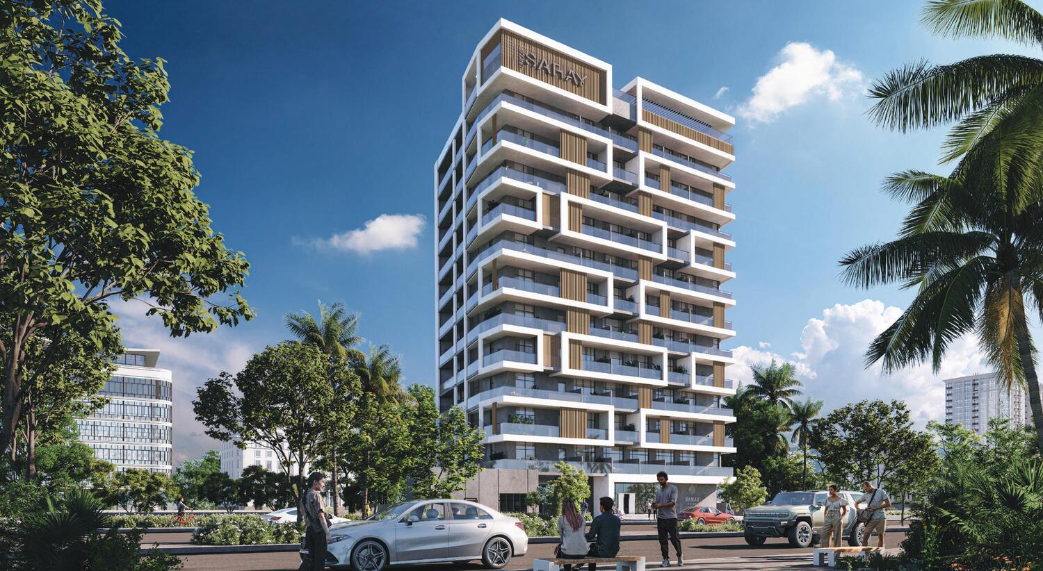 Saray Prime Residence by Unique Saray Development, image 2 of 14. Render supplied by developer.